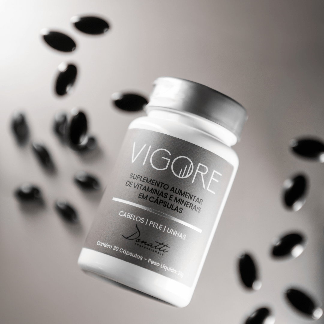 Vigore Suplemento Capilar Em Cápsulas - (500mg/ 30 Caps.) - Donatti